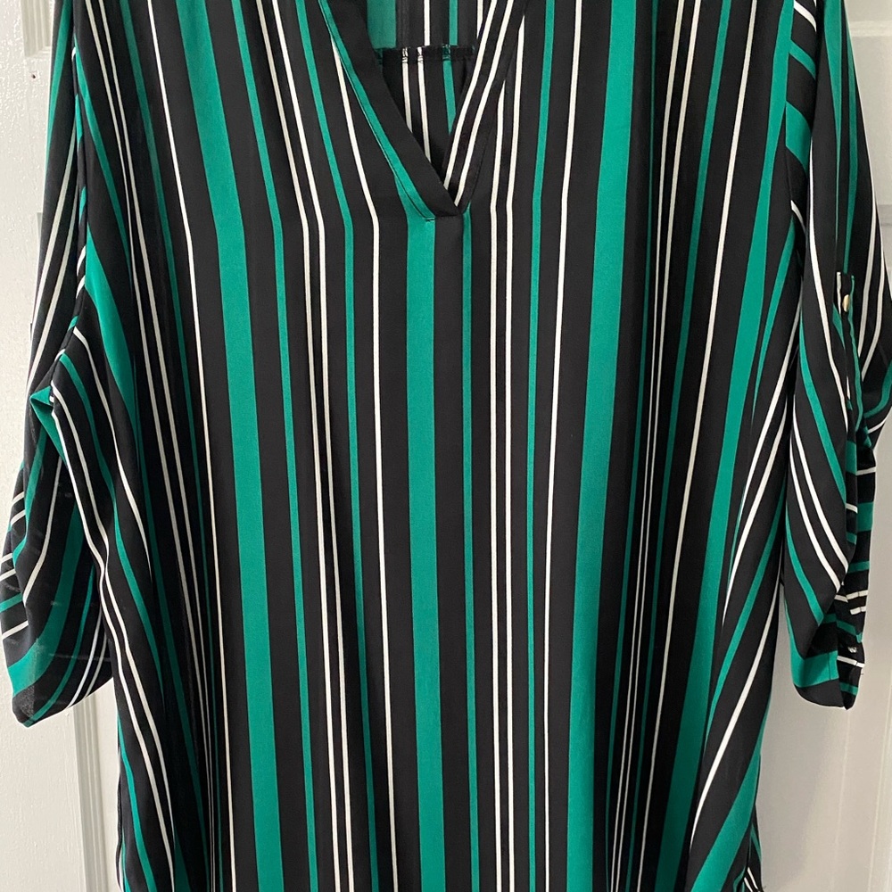C Est 1946 Cato Women’s Striped Blouse